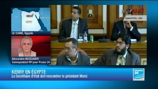 Au Caire John Kerry plaide pour la mise en place de réformes économiques