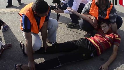Flashmob de manifestants en Egypte