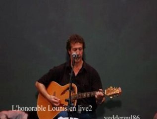 L'honorable Lounis en live2