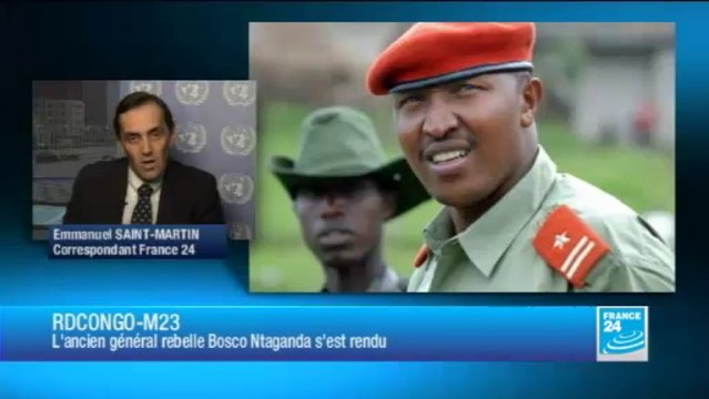 Reddition du général rebelle congolais Bosco Ntaganda