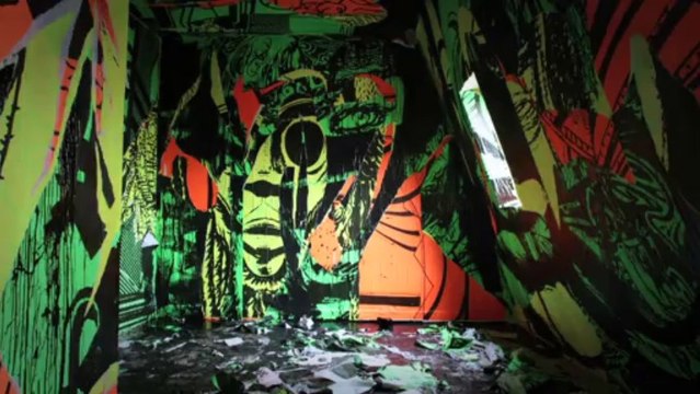 Scratchpaper en timelapse aux Bains Douches