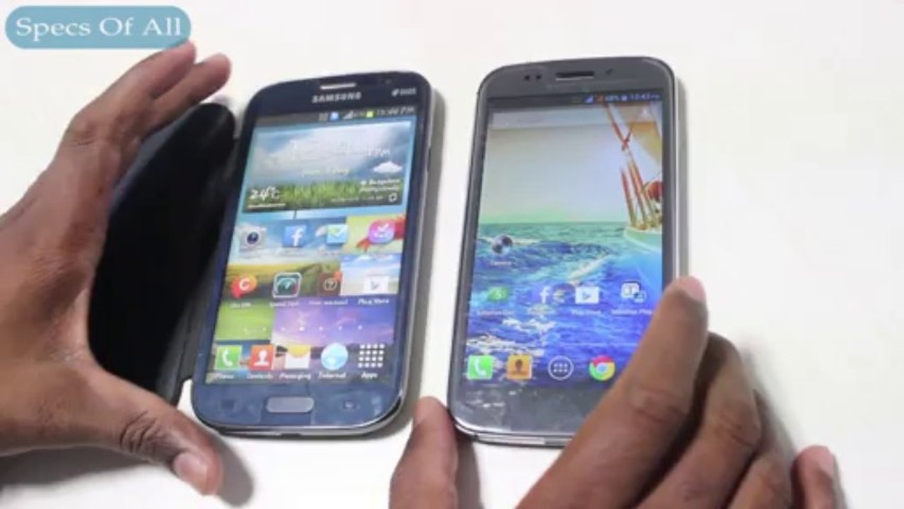 Micromax Canvas 4 vs Samsung Galaxy Grand Duos- Comparison