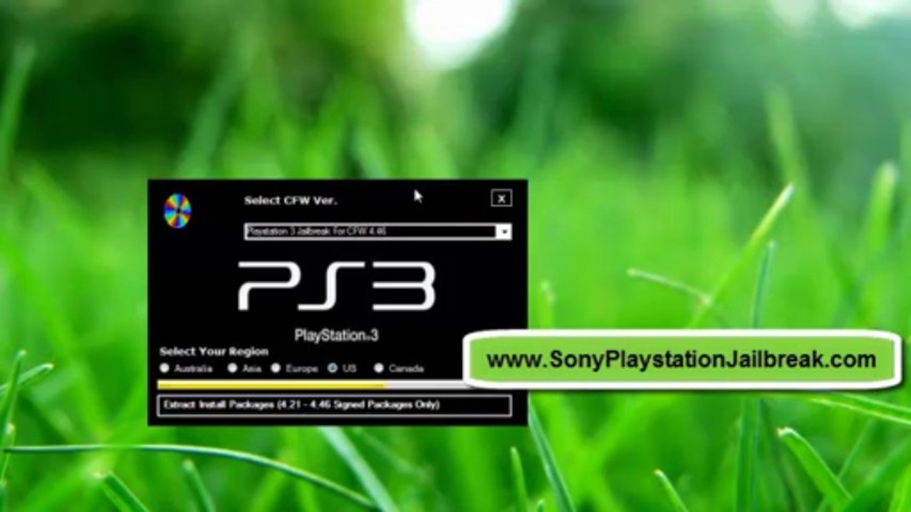 Updated Jailbreak of Sony PS3 CFW 4.46