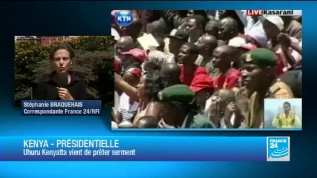 Uhuru Kenyatta prend officiellement ses fonctions de président du Kenya