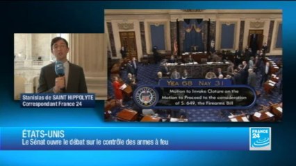 Le Sénat américain vote l'ouverture du débat sur les armes à feu