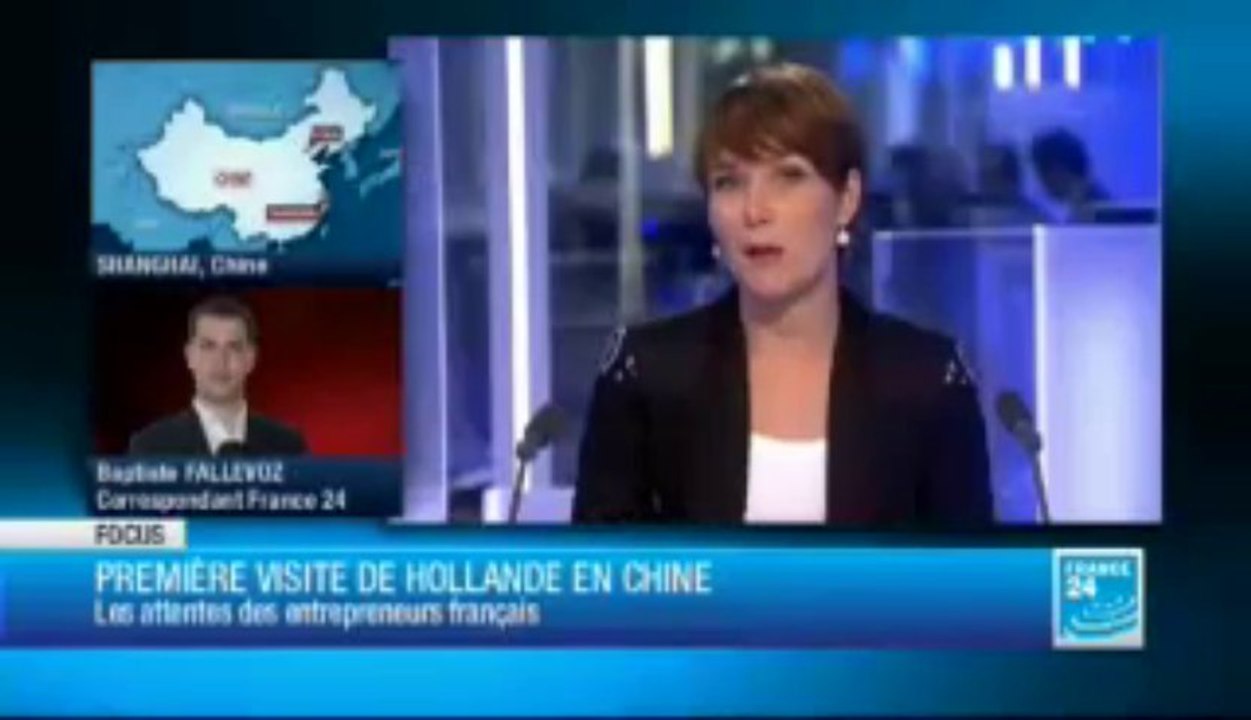 Première visite officielle de François Hollande en Chine