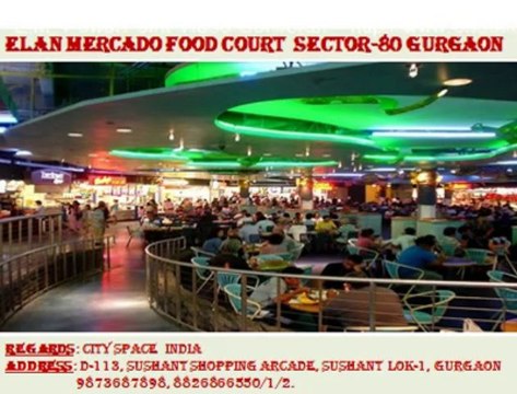 Elan Mercado Food Court**9873687898**Sector 80 Gurgaon