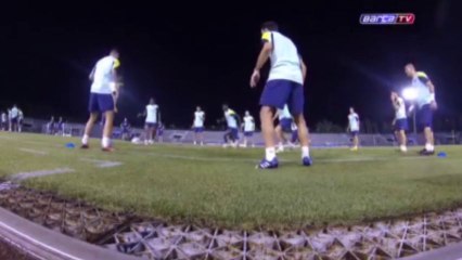 L'impressionnant toro du Barça comme si vous y étiez