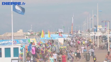 Dieppe, le soleil, la plage...