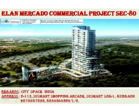 COMMERCIAL~@~9873687898~@~FOOD COURT~@~ELAN MERCADO SECTOR 80