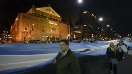 Cacerolazo en Buenos Aires