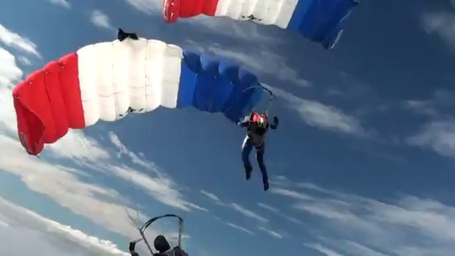 7- PARACHUTISME - CHAMPIONNATS DE FRANCE VICHY 2013 - VC2 « Dual Besançon Saut1»- 8aout13