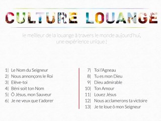 Culture Louange - CD - Extraits