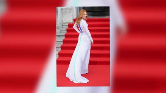 White Hot Rachel McAdams Wows in a Futuristic Gown at About Time Premiere