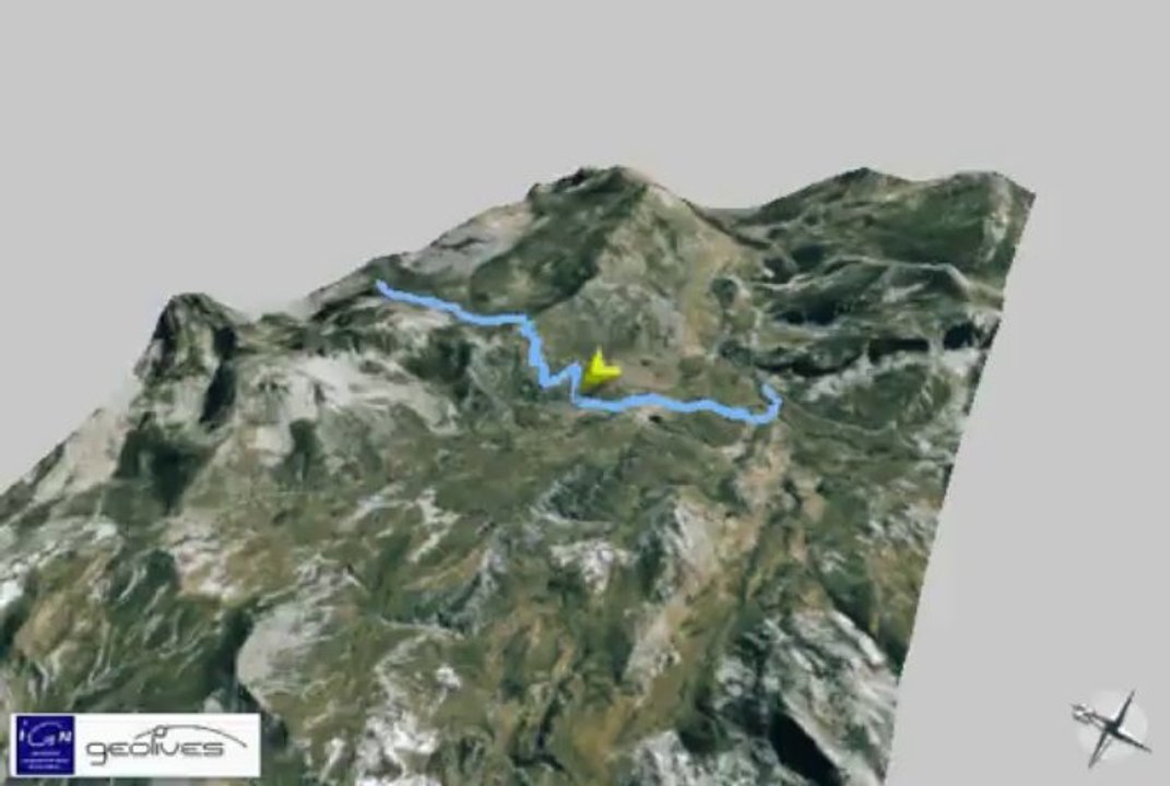 Profil Randonnée 3D col de Soum de Pombie - OSSAU