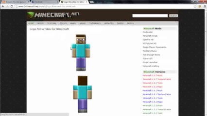 Lego Steve Skin for Minecraft