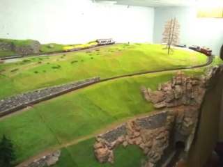 train de Tremies en HOm de BEMO sur réseau privé