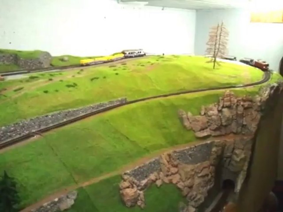 train de Tremies en HOm de BEMO sur réseau privé