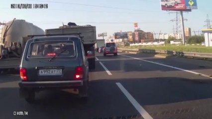 Авария (ДТП) на МКАД 8.08.2013