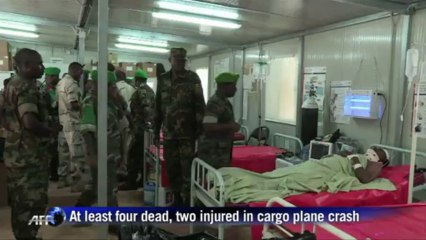 Ethiopian military plane crashes in Mogadishu