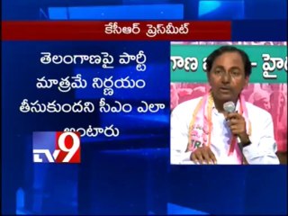 I am ready for a debate with CM Kiran - KCR