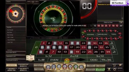Demonstration de ma methode SUPER 12 sur roulette de SMARTLIVE - Roulette Europeenne