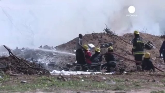 Somalia: cargo militare etiope si schianta a Mogadiscio,...