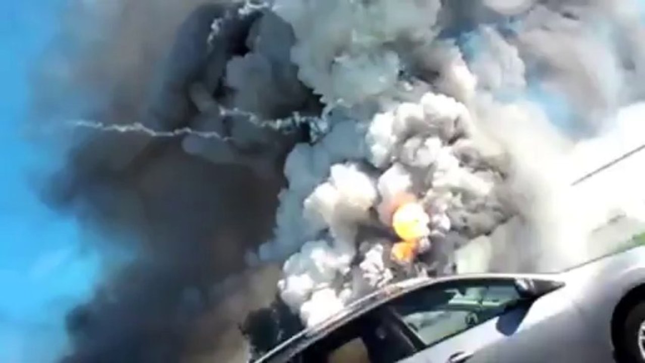 Explosion d'une usine de feux d'artifice au Québec