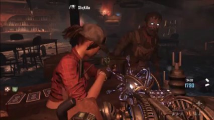 Buried Zombies - Table Breach in the Saloon - New/New - After/After/After Patch