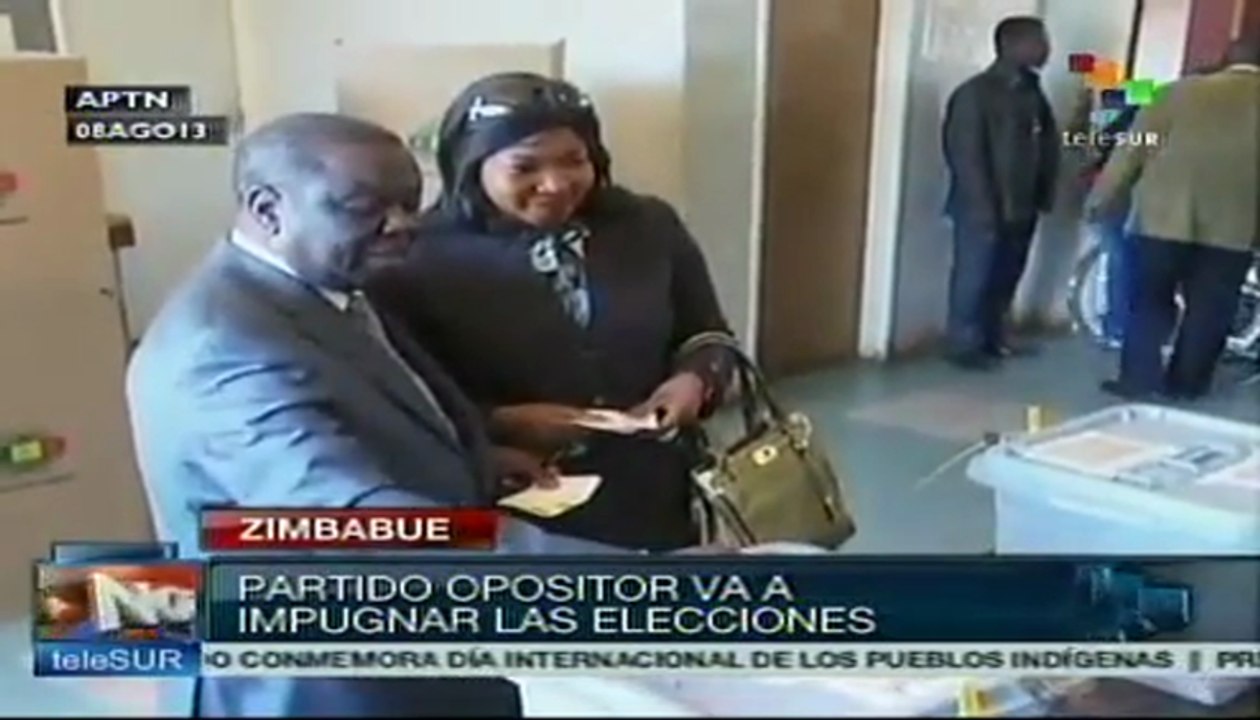 Oposición de Zimbabue anuncia que impugnará elecciones presidenciales