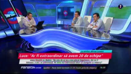 telefon Mircea Lucescu FANATIK SHOW (09-08-2013)