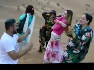 Urooj Mohmand and her Mother private dance on dubai desert HD by Armaan Ali Murtaza - YouTube