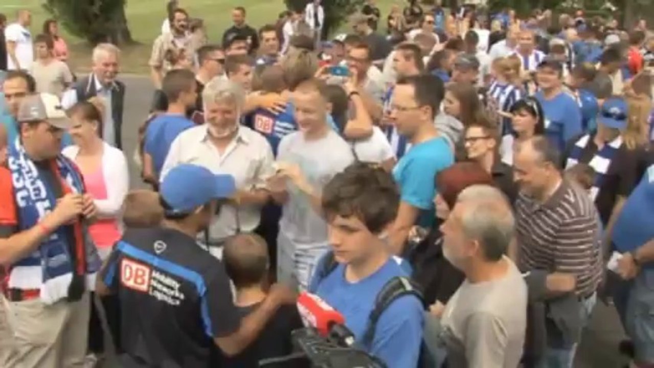 Hertha BSC: Rekord im Rücken, Frankfurt vor der Brust