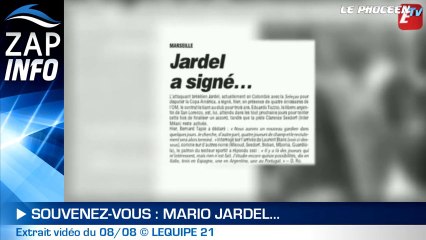 Zap Info : Tapie et Jardel à l'OM, 12 ans déjà...