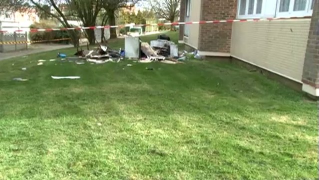 incendie au quartier Matisse du Cateau, résidence des myosotis.