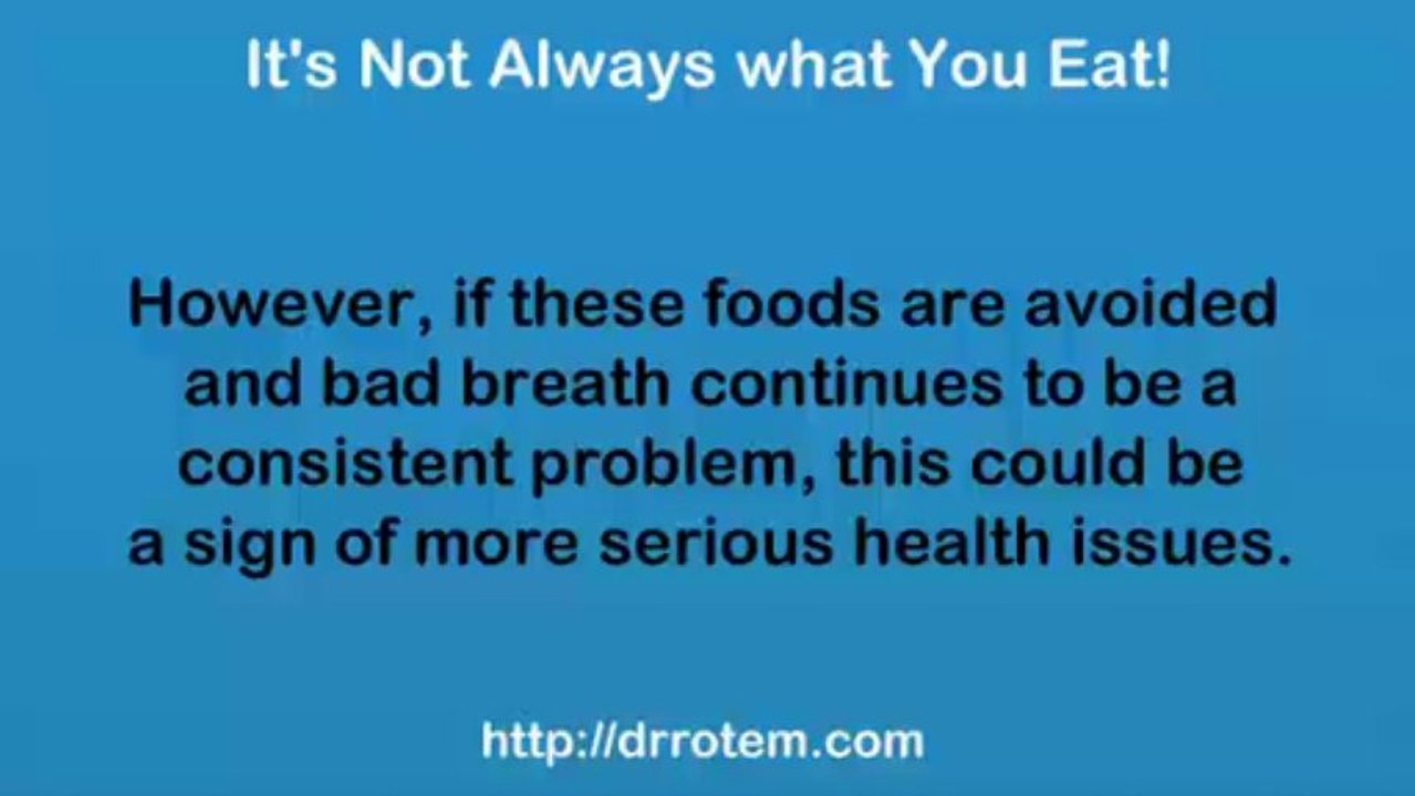 Bad Breath - Understanding the Causes of Bad Breath