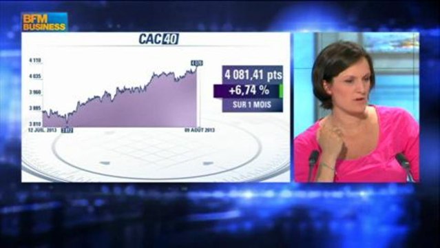 Bilan hebdo : Le rallye d'été du CAC 40 : Stéphane Ceaux-Dutheil, dans Intégrale Bourse - 09/08