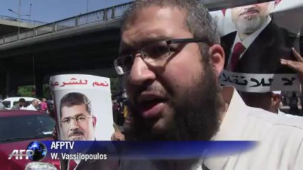 Egypte: les manifestations pro-Morsi ne faiblissent pas