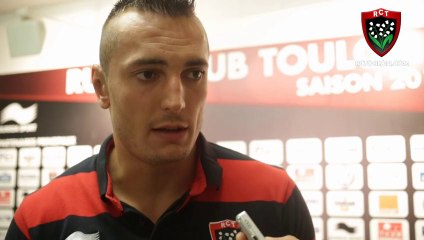 Après-match Toulon - Gloucester