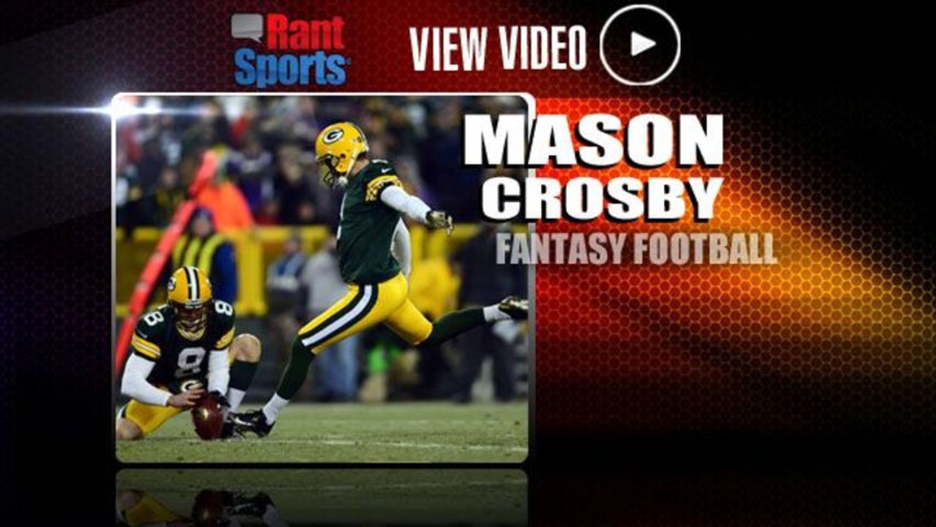 ⁣2013 Fantasy Football Profile: Mason Crosby Still Draft Worthy?