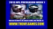 Watch New England Patriots vs Philadelphia Eagles 2013 NFL Preseason Game Online