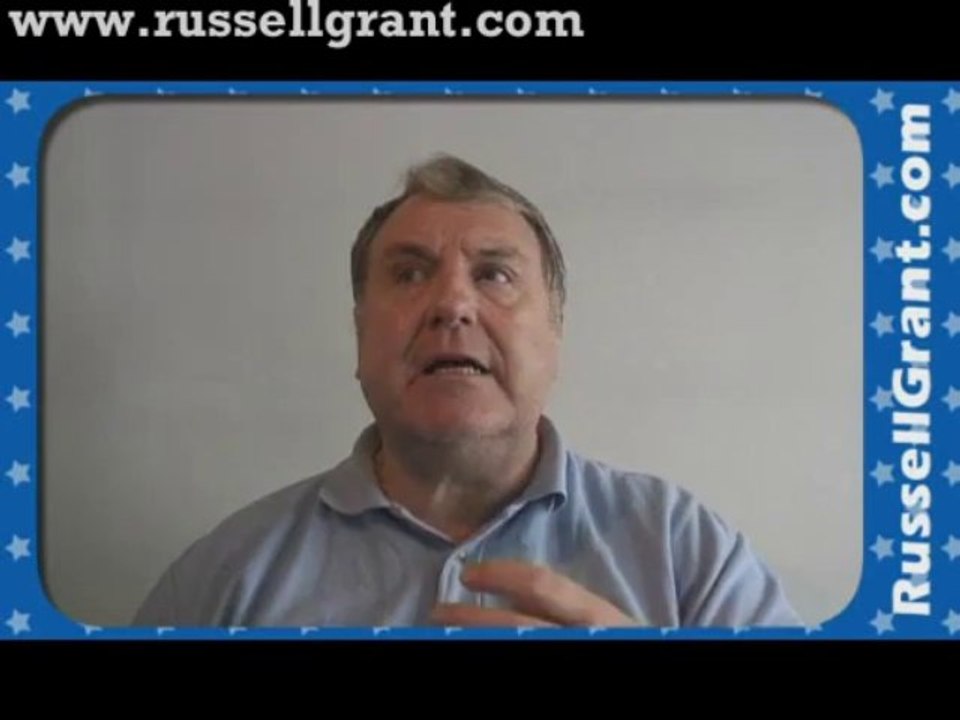 Russell Grant Video Horoscope Scorpio August Saturday 10th 2013 www.russellgrant.com