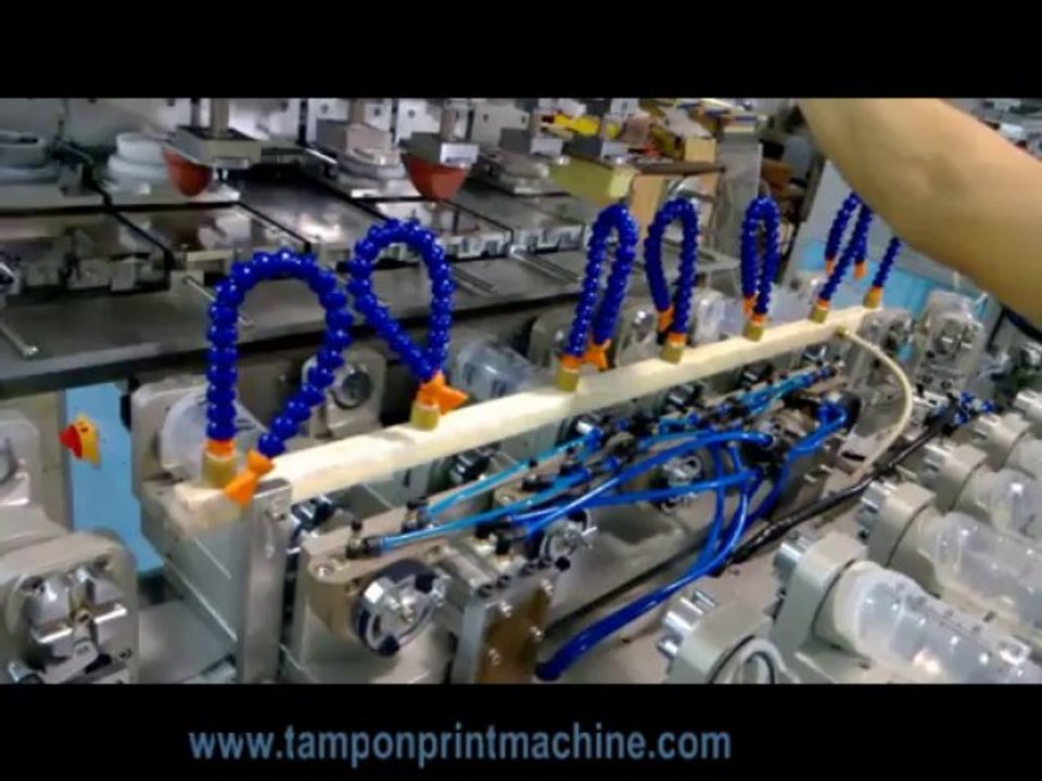 Pad Printer(for irregular milk bottle )