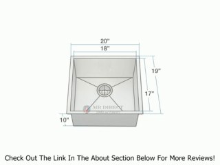 Undermount Stainless Steel Kitchen / Utility Sink Review