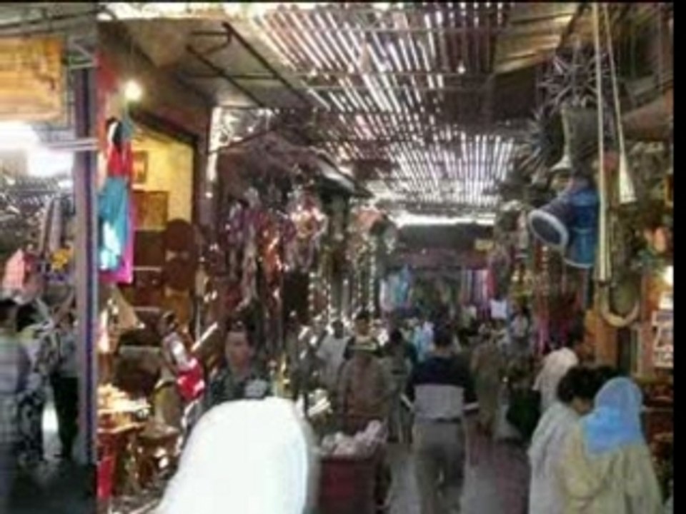 Le souk de marrakech