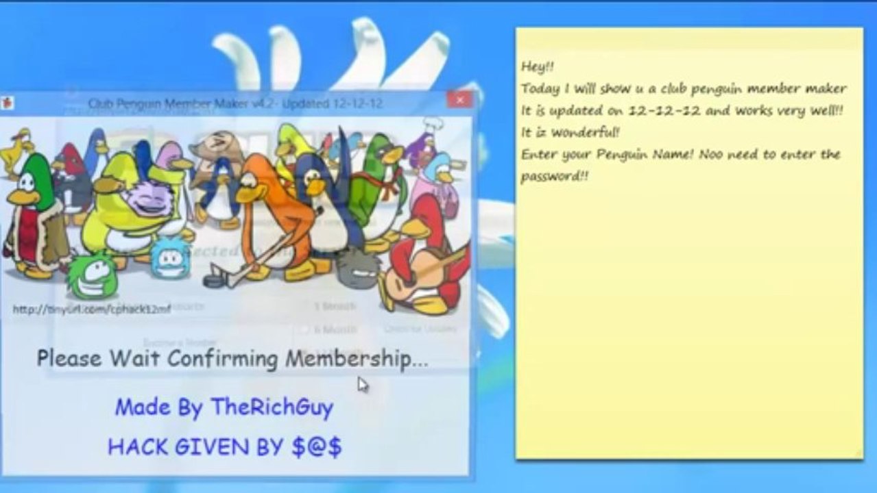 FREE Club Penguin Membership Hack 2013 NEW MEDIAFIRE Working 100%