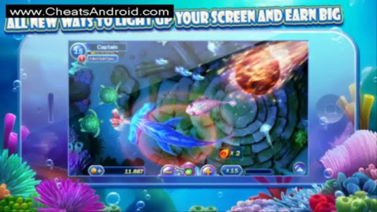 Fishing Joy 2 "money and gold CHEAT / HACK for ANDROID