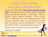 Best online shopping store website india