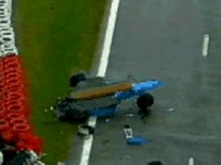 Crash Fisichella  Spa 2000