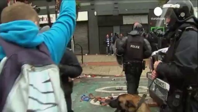 26 Police officers injured in Northern Ireland violence